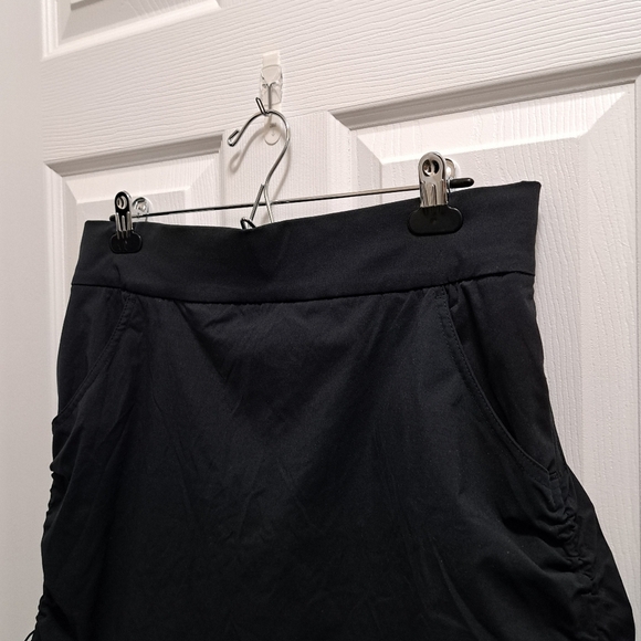 New! Columbia Skort Women's Size Large Black Active Skirt With Shorts - Picture 5 of 14